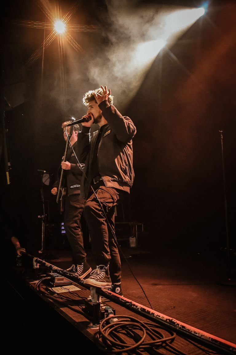 Holding Absence performing live in Adelaide at Lion Arts Factory